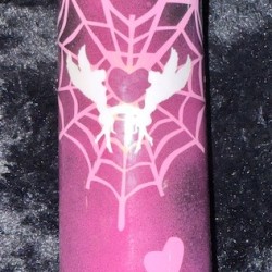 20oz Spiderweb Tumbler w/ Angels