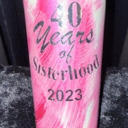 40 Years fo Sisterhood 2023 Tumbler