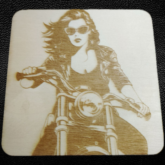 Biker Chick Coaster