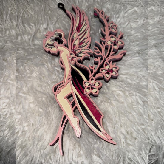 Wooden Fairy Art