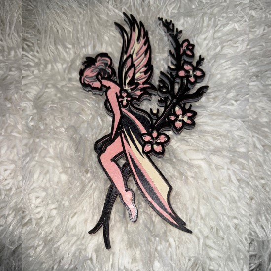 Wooden Fairy Art