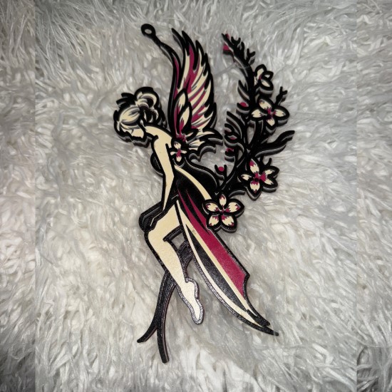 Wooden Fairy Art