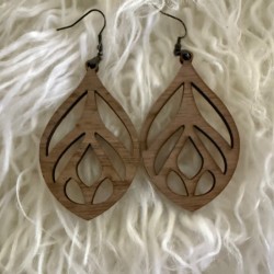 Mahogany Earrings 3 Mahogany Earrings 3