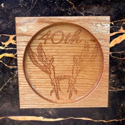Full Logo 40 Anniversary Coaster Full Logo 40 Anniversary Coaster