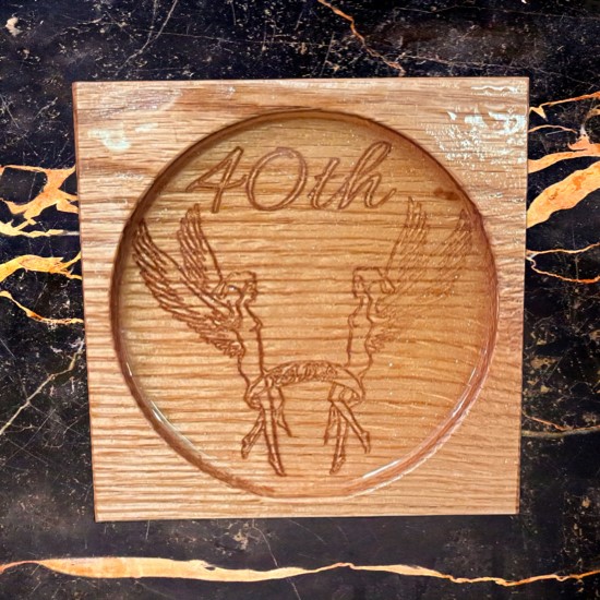 Full Logo 40 Anniversary Coaster