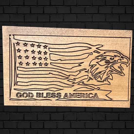 God Bless America Sign