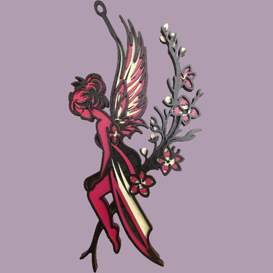 Wooden Fairy Art 2