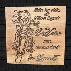 Side by Side in Spirit Sign Side by Side in Spirit Sign