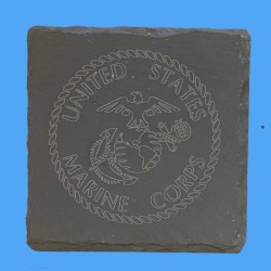 Slate Military Coasters