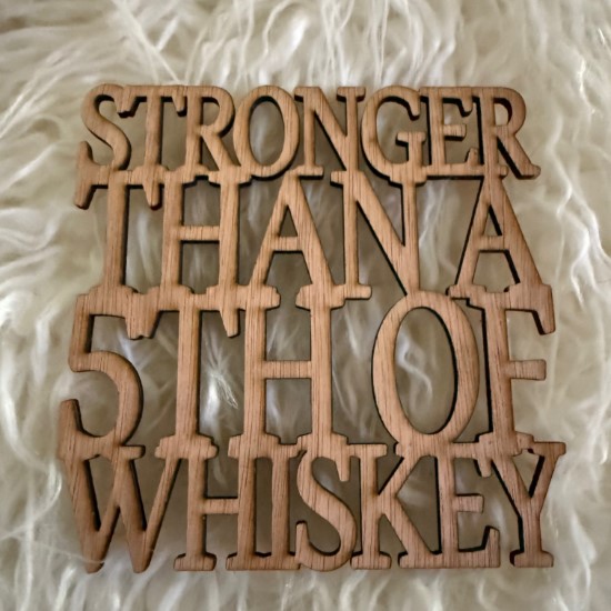 Whiskey Coasters