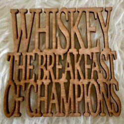 Whiskey Coasters