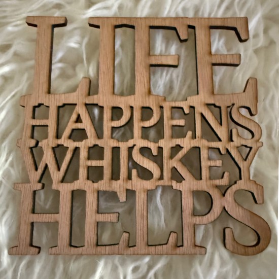 Whiskey Coasters