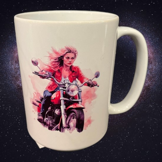 Biker Babe Mug