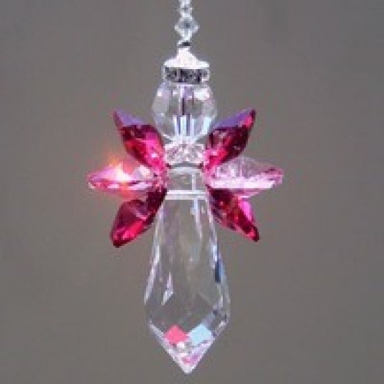 Pink Angel Sun Catcher 