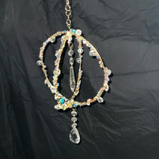 Beaded Crystal Suncatcher