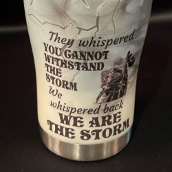 20oz Duo We Are The Storm Tumbler Full Logo 20oz Duo We Are The Storm Tumbler Full Logo