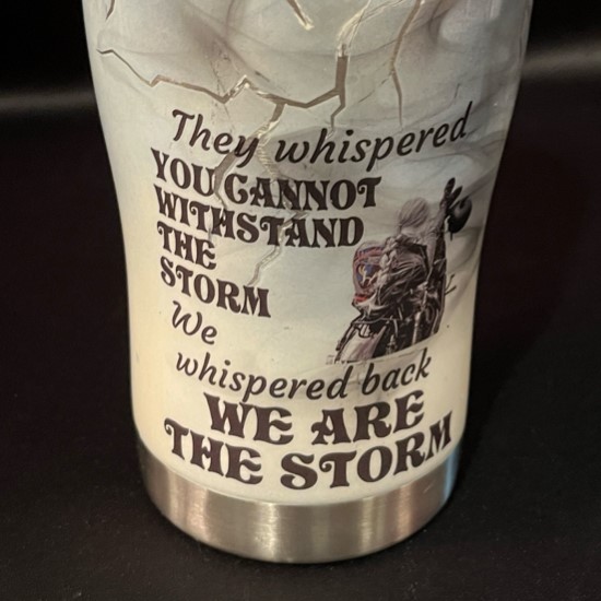 20oz Duo We Are The Storm Tumbler Full Logo 20oz Duo We Are The Storm Tumbler Full Logo