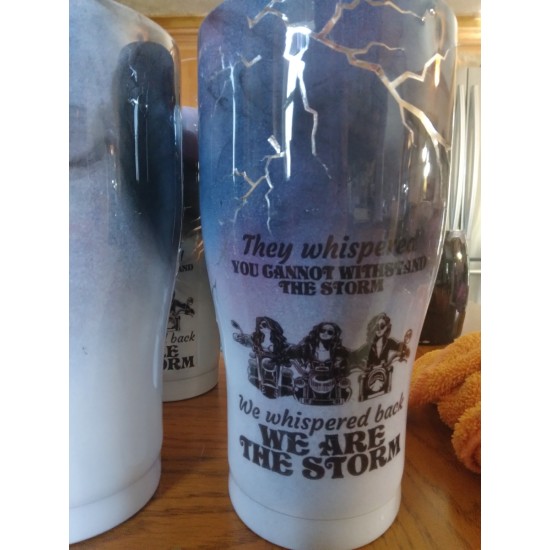20oz Duo We Are The Storm Tumbler