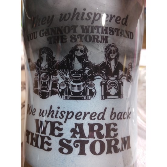 20oz Duo We Are The Storm Tumbler