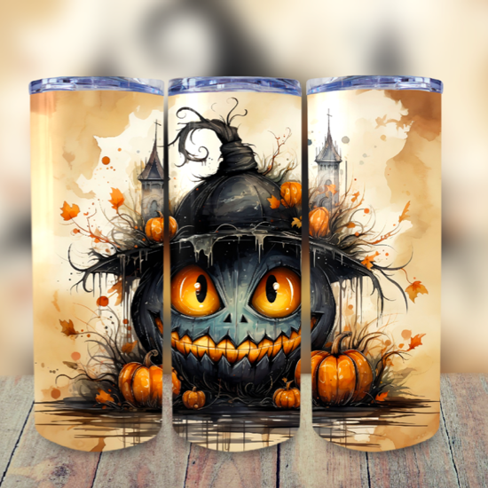 20oz Spooky Pumpkin Tumbler