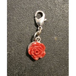 Charm, Gold, Rose Charm