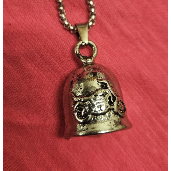 Gold Gremlin Bell Necklace