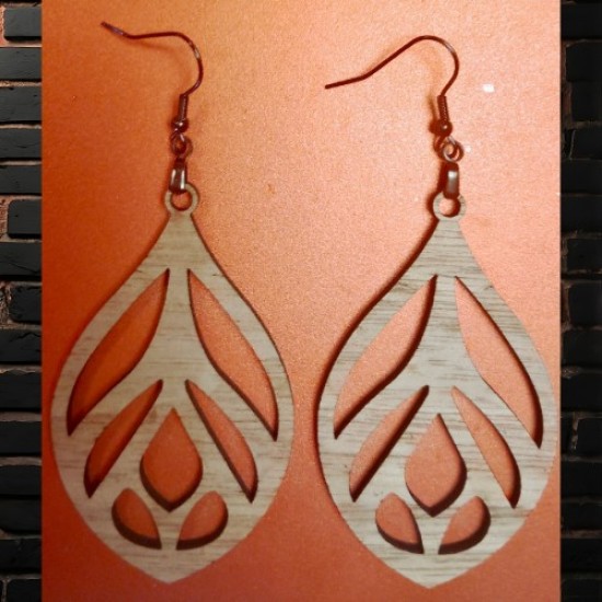 Mahogany Earrings 3