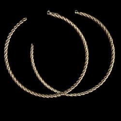 Braided Hoop Earrings