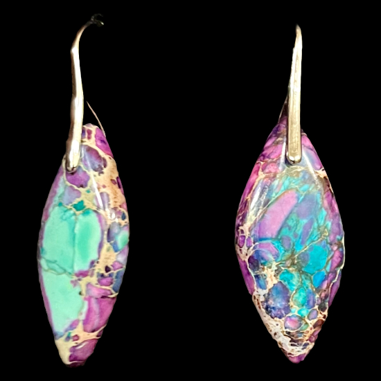 Mosaic Marble Earrings