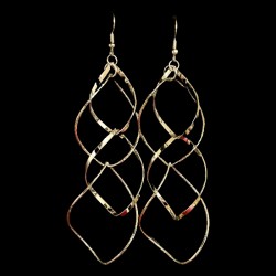 Silver Infinity Danglers