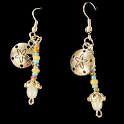 Sand Dollar Danglers