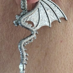 Earrings Dragon 2 Piece