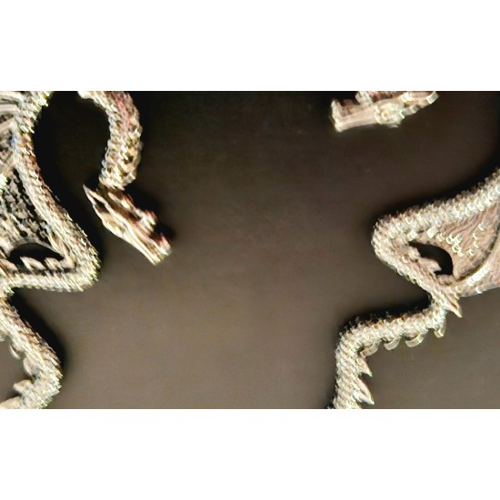 Earrings Dragon 2 Piece