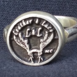 L&L Round Angels Signet Ring L&L Round Angels Signet Ring