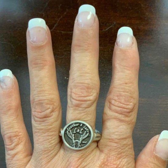 L&L Round Angels Signet Ring L&L Round Angels Signet Ring