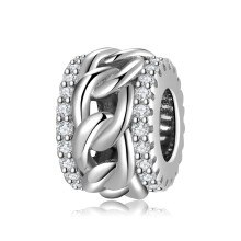 925 Sterling Silver Charm Our Panda Chain Link