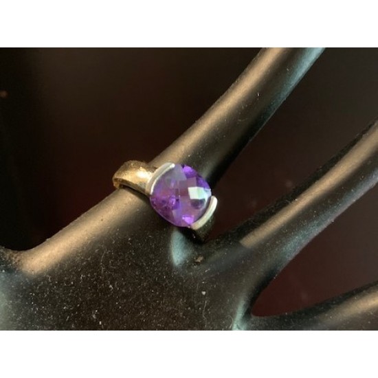 Amethyst Colored Ring