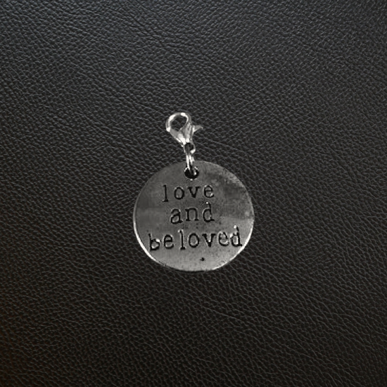 Silver Love and Be Loved Charm