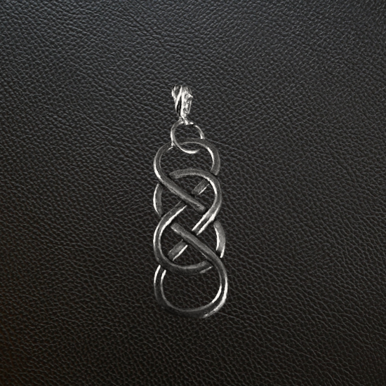 Silver Infinity Charm