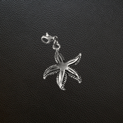 Charm, 9.25 Sterling Silver, Starfish
