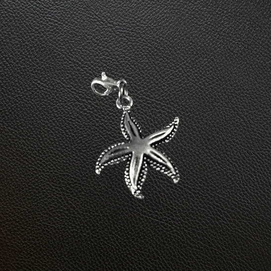Silver Starfish Charm