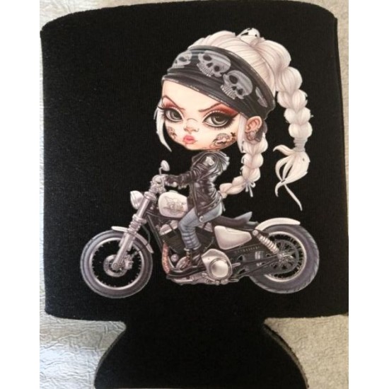 Koozie Lady Both Cheek Tattoo Koozie Lady Both Cheek Tattoo