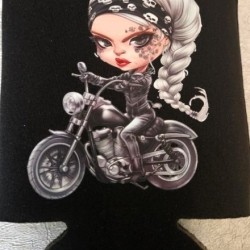 Koozie Lady Left Eye Tattoo