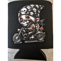 Koozie Lady Skull Bandana Face Cover