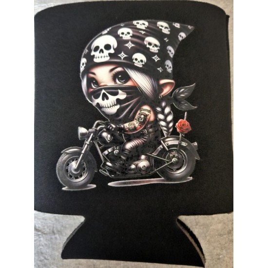 Koozie Lady Skull Bandana Face Cover Koozie Lady Skull Bandana Face Cover