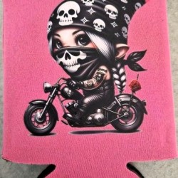 Koozie Lady Skull Bandana Face Cover