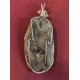 Square Tiffany Stone Bertrandite Pendant