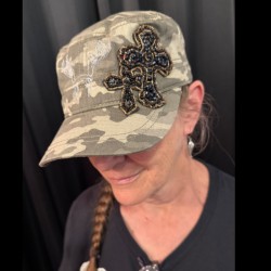Camo Cross Hat