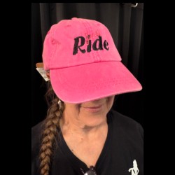 Just Ride Pink Hat