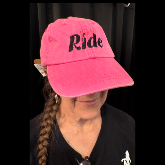 Just Ride Pink Hat